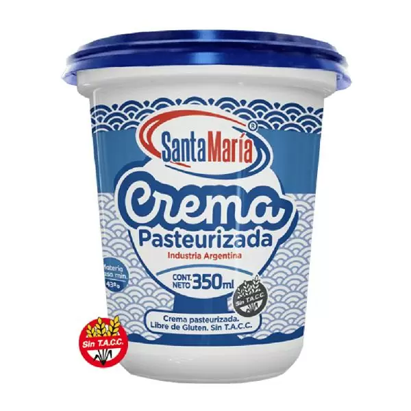 Crema de Leche Pasteurizada - Cremac