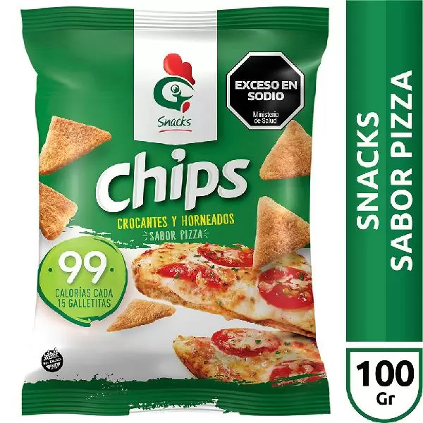 La Coope en Casa - CHIPS DE ARROZ GALLO SNACKS SABOR PIZZA 100grs