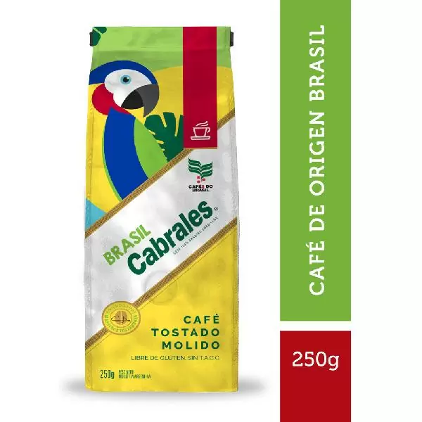  Café brasileño molido – Café molido brasileño orgánico, 100%  arábica, tostado medio, baja acidez, comercio justo, no transgénico, café  molido orgánico, 2 bolsas (24 onzas) : Comida Gourmet y Alimentos