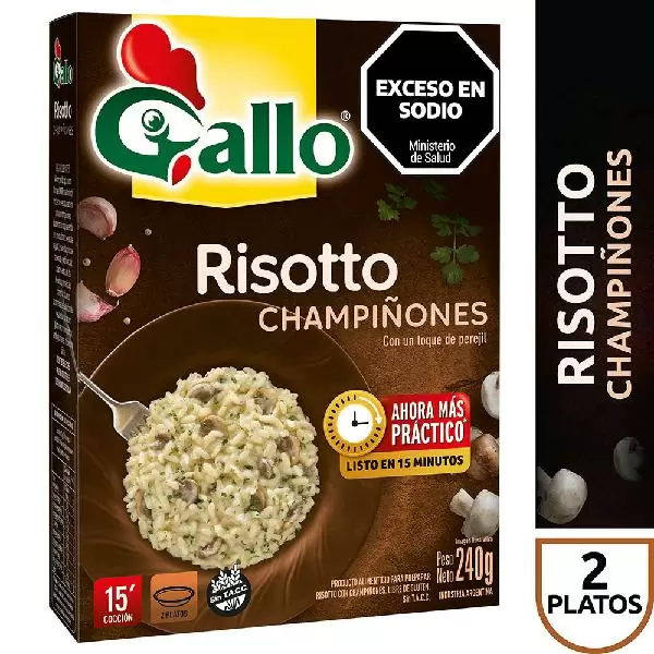 La Coope en Casa - RISOTTO GALLO CHAMPIÑONES 240grs