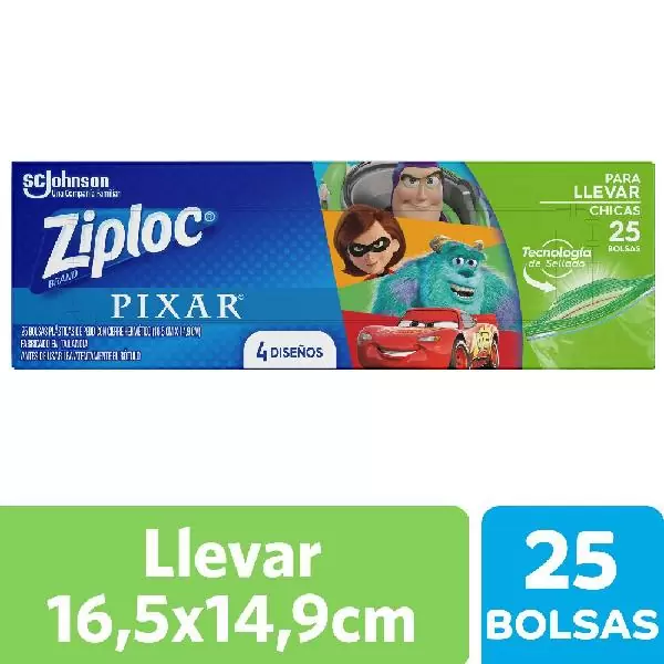 La Coope en Casa - BOLSA ZIPLOC CONSERVA GRANDE 26.8X27.3 CM 10uni