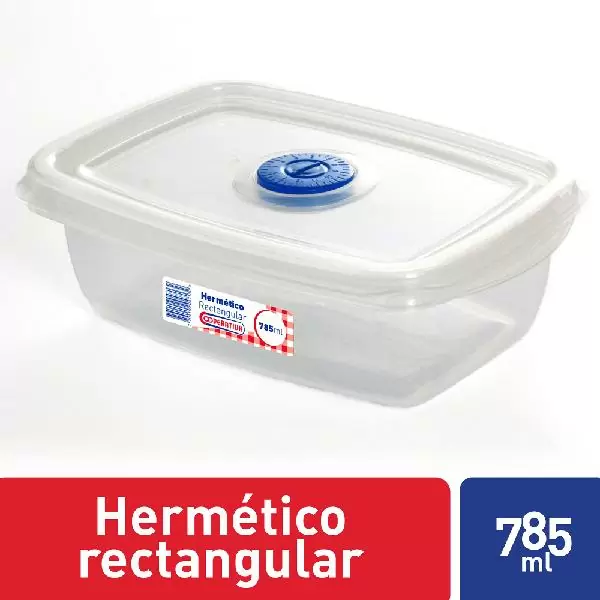 24 Taper Hermetico Plastico 3 Litro Pack X 24 Poo Pote Macom