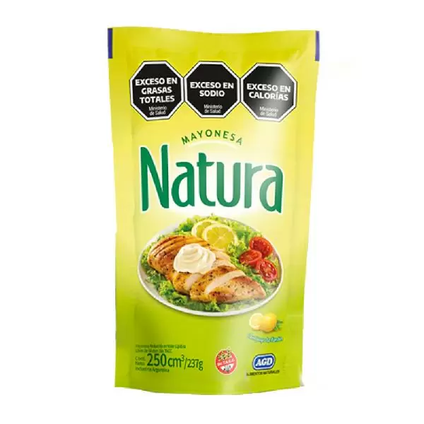 La Coope en Casa - MAYONESA NATURA CON LIMÓN DOYPACK 250grs